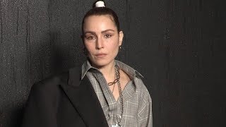 Lachlan Watson Noomi Rapace and more at the Photocall for the Givenchy Fashion Show [upl. by Nylekcaj]