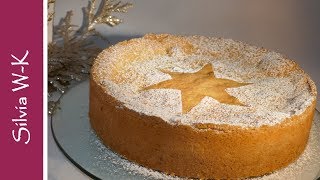 Bratapfelkuchen  Apfelkuchen  Puddingkuchen  Weihnachtskuchen [upl. by Job877]