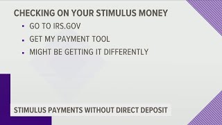 Check your mailbox Your stimulus payment could be a paper check or debit card [upl. by Oakleil236]