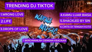 DJ TRENDING TIK TOK 2024 WRONG LOVE LOVE KAMU LUAR BIASAdj remix djmusik [upl. by Gnoc252]