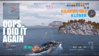 Lets Talk About Your Big Buff Kléber Kraken 455  World of Warships Legends [upl. by Pearla755]