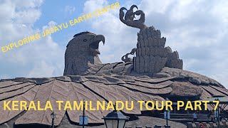 KERALA TAMILNADU TOUR PART 7  EXPLORING VARKALA AND JATAYU CENTER [upl. by Laurentium700]