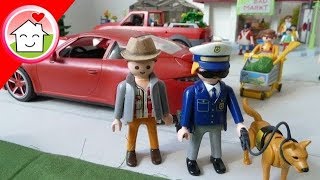 Playmobil Polizei Film deutsch Kommissar Overbeck Folge  Der Hausmeister  Familie Hauser [upl. by Lyram]