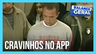 Reportagem do Dia Cristian Cravinhos se cadastra em aplicativo de relacionamento durante saidinha [upl. by Arramahs]