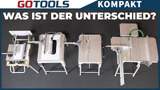 Präzise amp genial Festool Tischkreissägen in der Übersicht Worin unterscheiden sie sich [upl. by Deerdre413]