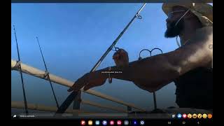 Fishing in Galveston Texas dirty waters [upl. by Rimas711]