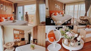 BEDROOM MAKEOVER  ROOM TOUR  SHOPEE HAUL BARANG DEKORASI KAMAR KOREAAN STYLE ALA HOTEL  ASMR [upl. by Ennahoj870]