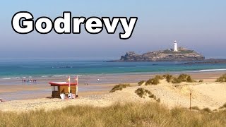 Godrevy and Gwithian Beach on A Perfect Day [upl. by Ylluz]