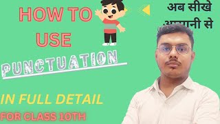 Punctuation Class 2 englishwithsushant [upl. by Zoie]