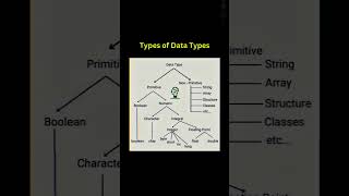 Types of data types 😧 datatypes dsa coding codingtutorial clanguage python [upl. by Darcey]