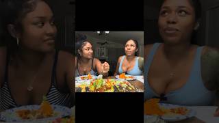 Bloveslife tell my sister we met at the store she doesn’t believe me mukbang prank sisters [upl. by Aneehsram]