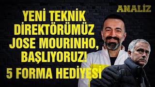 YENİ TEKNİK DİREKTÖRÜMÜZ JOSE MOURINHO BAŞLIYORUZ  ANALİZ [upl. by Ueik]