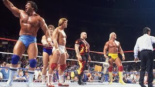 Team Hulk Hogan vs Team Andre The Giant  Survivor Series  11261987  WWF [upl. by Gail266]