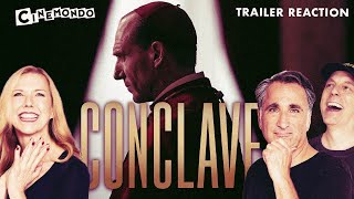 Conclave Official Trailer Reaction Ralph Fiennes  Stanley Tucci  John Lithgow [upl. by Blount]