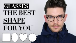 The Best Glasses For Your Face Shape  Mens Style Staples ad [upl. by Eirret957]