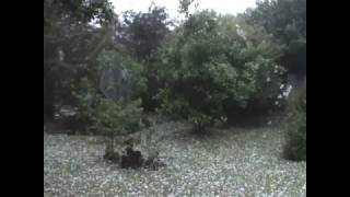 Hail Storm Upper Ferntree Gully 19 12 17 [upl. by Norraa820]