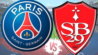 Pronóstico PSG VS BREST  Liga Francesa 20242025 [upl. by Onid]