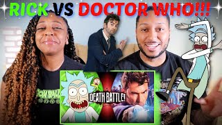 DEATH BATTLE quotRick Sanchez VS The Doctor Rick and Morty VS Doctor Whoquot REACTION [upl. by Shewchuk346]