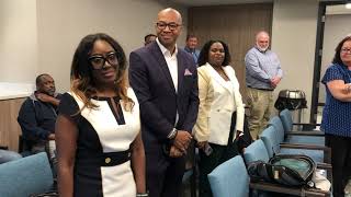 Anissa Jones bids farewell to Macon Water Authority [upl. by Nlycaj]