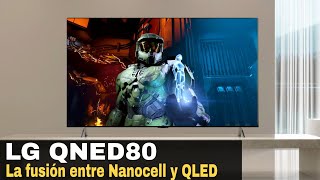 LG QNED80 Smart tv 4K 2022  NanocellQuantum Dot [upl. by Ahsilahk514]