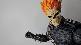 GHOST RIDER MARVEL LEGENDS series 3 danny ketch marvel legends review reseña toybiz ghostrider [upl. by Simpson493]