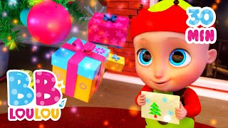 Chansons et comptines de Noël pour enfants  Je te souhaite un Joyeux Noël  BB Loulou [upl. by Aduhey]