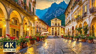 Domodossola Italy 🇮🇹 4K Evening Walking Tour 2024 [upl. by Haran]