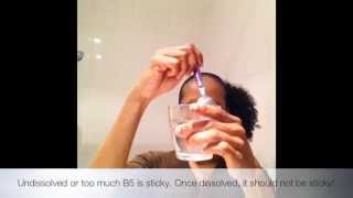 Part 1 of 2 Make Liquid Panthenol Using B5 Powder [upl. by Certie787]