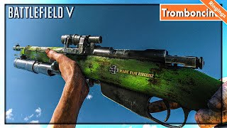 ปืนระเบิดต้องห้าม เล่นแล้วโดนแบน  Battlefield V M28 con tromboncino รีวิว [upl. by Bolanger435]