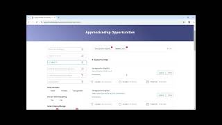 how to search apprenticeship option  अप्रेंटिसशिप कैसे खोजें [upl. by Rodgiva]