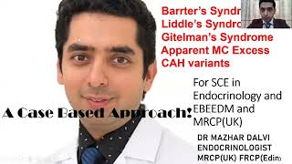 Bartter SyndromeGitelman Syndrome Liddles Syndrome App MC Excess  CAH variants Casesfree view [upl. by Suoicul14]