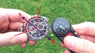 How to Use Your Watch as a Compass [upl. by Gypsie]