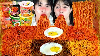 ASMR MUKBANG 직접 만든 불닭볶음면 특집 먹방 amp 레시피 FIRE NOODLES EATING [upl. by Kyle]