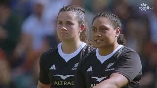 Black Ferns vs England WXV1 2024 Ko Uhia Mai [upl. by Llenna]