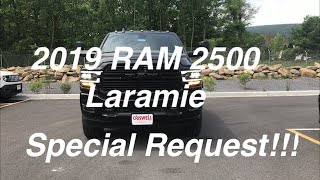 2019 RAM 2500 Laramie HD  Black Appearance and a Cummins [upl. by Eirrem882]