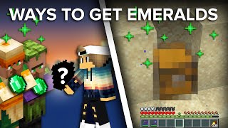 4 Best Ways To Get Emeralds in Minecraft [upl. by Ruhtra]