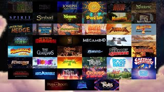 All DreamWorks Animation Title Cards [upl. by Loralie826]