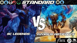 5C Legends VS Azorius Artifacts MTG Standard [upl. by Erdei871]