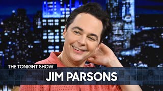 Jim Parsons on Rihanna Marriage Rumors Young Sheldon and Playing a 14YearOld on Broadway [upl. by Zzabahs]