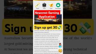 Newcrest earning Application 🤑 shortsviral shorts [upl. by Rebbecca]