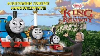 Special Announcement  King of the Railway Fandub  Auditioning Contest [upl. by Akemrehs]