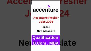 Accenture Freshers Jobs  Accenture లో ఉద్యోగ అవకాశాలుAccenture Latest Hiring accenturejobs [upl. by Arrat10]