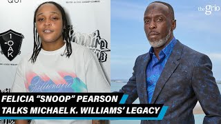 Felicia quotSnoopquot Pearson and Matt Goldman on Michael K Williams Overdose Prison Reform and more [upl. by Elgna]