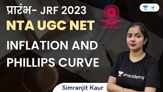 Inflation and Phillips Curve  Macroeconomics  NTA UGC NET  Simranjit Kaur [upl. by Ainesej402]