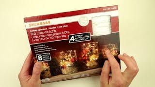 Indepth Sylvania microdot light led strings [upl. by Bubalo]