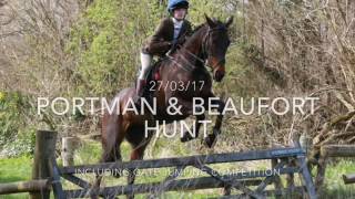 Portman amp Beaufort Hunt 270317 [upl. by Negroj250]