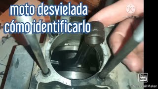 como saber si el motor de tu moto está desvielada paso a paso [upl. by Eedrahs625]