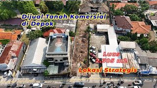 Jual Murah Tanah Strategis di depok Luas 2304 m2 [upl. by Uzial]