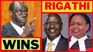 Rigathi BEATS Ruto In Round One Of IMPEACHMENT Battle As High Court Invites CJ Koome To Save Him [upl. by Calandra514]