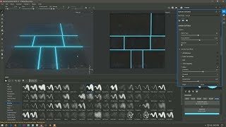 Substance Painter Emissive and Light Glare Effects 2018 [upl. by Mitzie]